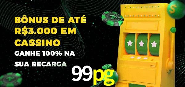 99pg melhor bônus de depósito